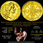 RARE KING CHARLES THE II 1681 GOLD TWO GUINEA